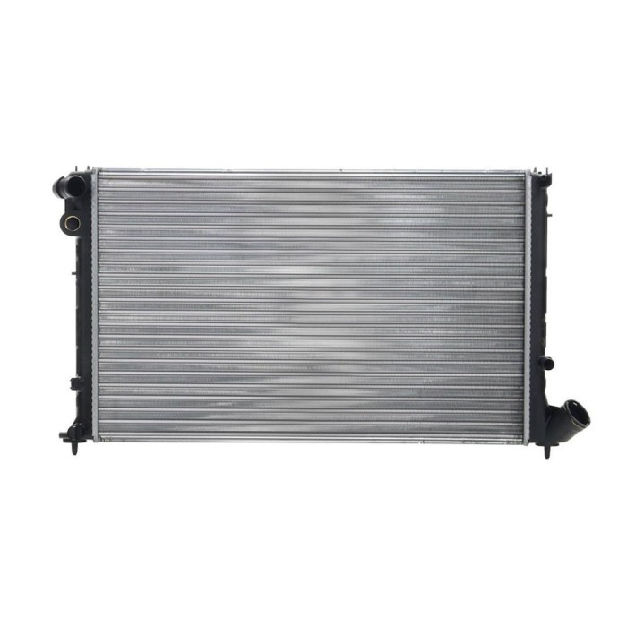 Radiator racire Peugeot 406, 06.1996-04.1999, Motorizare 1, 9 D 55kw Diesel, tip climatizare fara AC, cutie Manuala, cu conectori rapizi iesire, dime