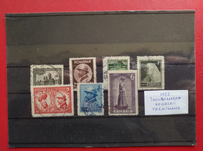 1922 - INCORONAREA REGELUI FERDINAND LA ALBA IULIA ( 1 )