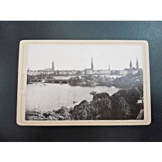 Fotografie pe carton, Hamburg Germania, cca 1900