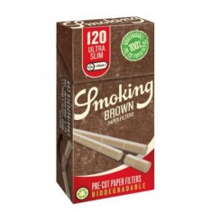Filtre Tigari Smoking Ultra Slim Brown Pre-Cut 5,7/14 (120)