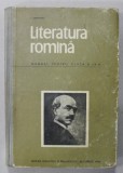 LITERATURA ROMANA , MANUAL PENTRU CLASA A IX -A de C. BOROIANU , 1964 , PREZINTA INSEMNARI SI SUBLINIERI *