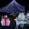 Ren gigant luminos aprox 2m inaltime, decoratiune luminoasa de extrerior, decoratiune luminoasa Craciun