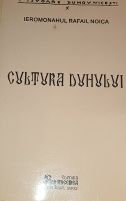CULTURA DUHULUI IEROMONAHUL RAFAIL NOICA foto