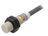 Senzor inductiv OMRON E2F M12 PNP NO 0-2mm cablu 2m