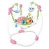 Saritor pentru fetite cu panou interactiv Bebeking Forest Fun, 6-12 luni, Roz, Textil, Oem