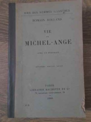 VIE DE MICHEL-ANGE AVEC UN PORTRAIT-ROMAIN ROLLAND-229256 foto