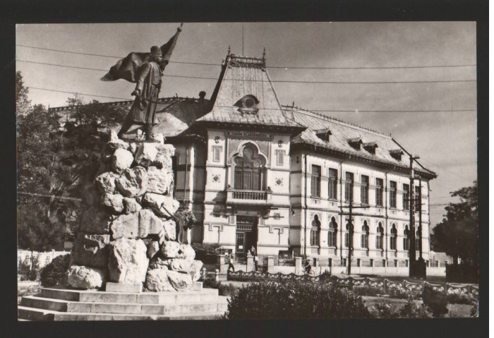 CPI B12417 CARTE POSTALA - TARGU JIU. MONUMENTUL LUI TUDOR VLADIMIRESCU, 1965