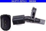 Senzor turatie roata Audi A1, A1 City Carver; Cupra Ateca, Formentor; Seat Arona, Ateca; Skoda Citigo, E-Citigo; VW Arteon, Arteon Shooting Brake,