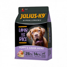 Julius K9 Puppy - Hrana uscata super-premium, hipoalergenica - Miel si Orez - 3kg foto