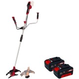 Einhell AGILLO 36/255 BL PXC + Twinpack - Motocoasa 255 mm cutit cu 3 dinti + Set 2 acumulatori Li-Ion 18 V 4 Ah