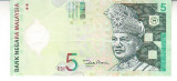 M1 - Bancnota foarte veche - Malaezia - 5 ringgit