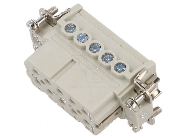 Conector HDC inserturi contact mamă CDA PIN 10 PE 16A