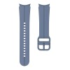 Curea din silicon 20 mm THD pentru Samsung Galaxy Watch 5 44 mm/40 mm si Samsung Galaxy Watch 5 Pro 45 mm, model Dynamic Sport, culoarea albastru desc
