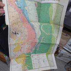 Carte Geologique des Monts de Hășmaș Hăghimaș-Ciuc, Ion Băncilă, circa 1941, 111