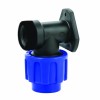 Racord țeavă PP PE 90&deg; Suport perete 25 x 3/4&quot; IG