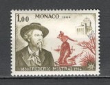 Monaco.1964 50 ani moarte F.Mistral-poet PREMIUL NOBEL SM.444