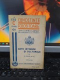 Date istorice și culturale din Rom&acirc;nia, de Cronicar, Cartea Rom&acirc;nească 1936, 182