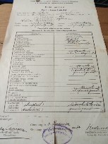 Act pentru prelucrarea lemnului in C&amp;acirc;mpulung Moldovenesc 1904 foto