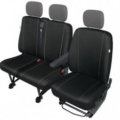 Huse scaune auto Iveco Daily 5, 2014-prezent, husa scaun sofer + bancheta doua locuri pasager, Tailor Made Kegel AutoDrive ProParts
