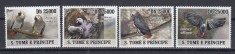 Sao Tome - Fauna WWF - PASARI - PAPAGALI - MNH - Michel = 12,00 Eur.