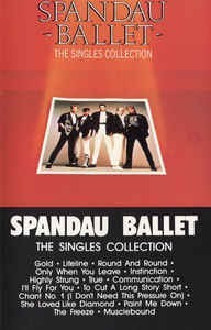 Casetă audio Spandau Ballet &amp;lrm;&amp;ndash; The Singles Collection, originală foto