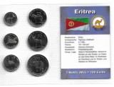 ERITREA - Set Complet Monede - UNC Sigilate