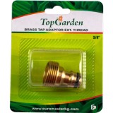 Adaptor robinet 3/4 inch cu filet exterior din alama Top Garden