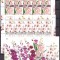 Tailanda 2011 flori orhidee serie+4 kleib.+bloc MNH 2 poze