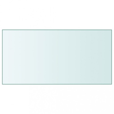 vidaXL Blat de masă, transparent, 50x100 cm, sticlă securizată 345074 foto