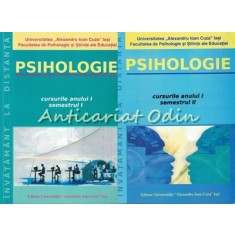 Psihologie Cuza Iasi. Cursuri ID Anul I. Semestrul I. Semestrul II