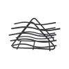 Suport din metal pentru servetele, negru mat, SM137B, 190 x 75 x 120 mm