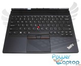 Tastatura Lenovo Neagra 01AW600 cu Palmrest negru, TP00082K1 cu Palmrest negru, ThinkPad X1 Tablet 2016 cu
