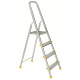 Scara aluminiu 3 trepte cu platforma, 1,48m, Alverosal, 375132