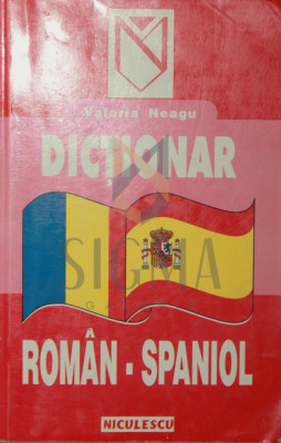 DICTIONAR ROMAN-SPANIOL foto