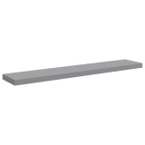 Cumpara ieftin Raft de perete suspendat, gri, 120x23,5x3,8 cm, MDF