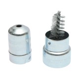 Perie metalica pentru curatat borne baterie auto, compacta si eficienta