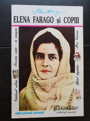 Elena Farago și copiii foto