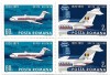 50 ani de aviatie civila in Ro, 1970 (bloc x 2) (e) - serie completa, NEOBLIT., Nestampilat