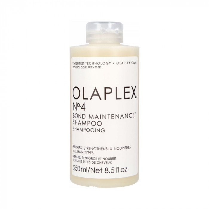Sampon pentru toate tipurile de par, Olaplex, No. 4 Bond Maintenance&trade; Shampoo, 250ml