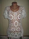 Bluza dantela guipure bumbac Mar 38/ 40