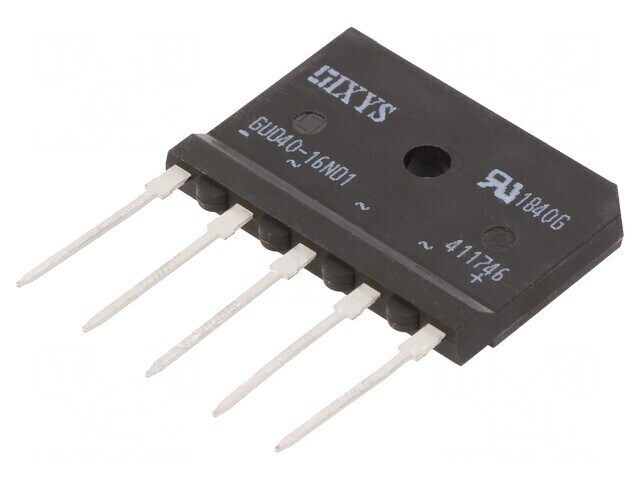 Punte Redresoare Trifazată 1,6kV 40A 370A THT GUO40-16NO1
