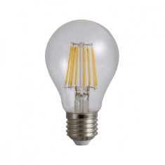 Bec cu Filament A60 E27 8W 220V 3000k
