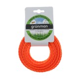 Fir motocoasa Grunman, profil patrat, PVC, 3.0 mm x 15 m