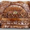 Cina cea de taina - aplica din ceramica, tehnica basorelief, 23x18cm