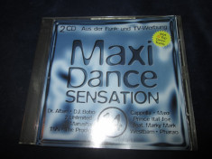 various - Maxi Dance Sensation 14 _ dublu cd _ Ariola ( Germania , 1994 ) foto