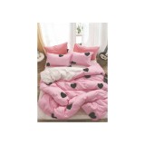 Cumpara ieftin Lenjerie de Pat Dublu, Bumbac Finet, 6 Piese - SIPRR60-359