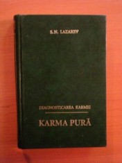 DIAGNOSTICAREA KARMEI , KARMA PURA de S. N. LAZAREV foto