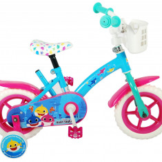 Bicicleta pentru copii Ocean, 10 inch, culoare albastru/roz, fara frana PB Cod:97311