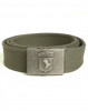 Curea Pantaloni Barbati Mil-Tec Airborne 40mm Olive Catarama Metalica Poliester 130cm