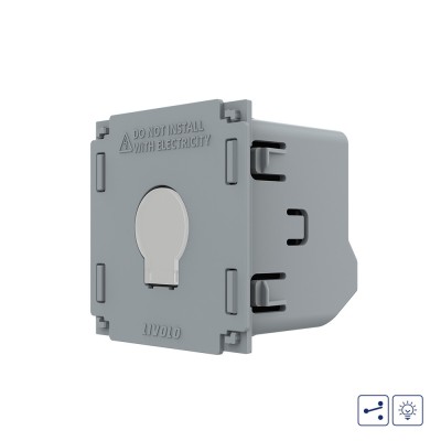 Modul Intrerupator Simplu Cap Scara / Cruce cu Variator si Touch LIVOLO - Serie Noua SmartElectro IntelligentHouse foto